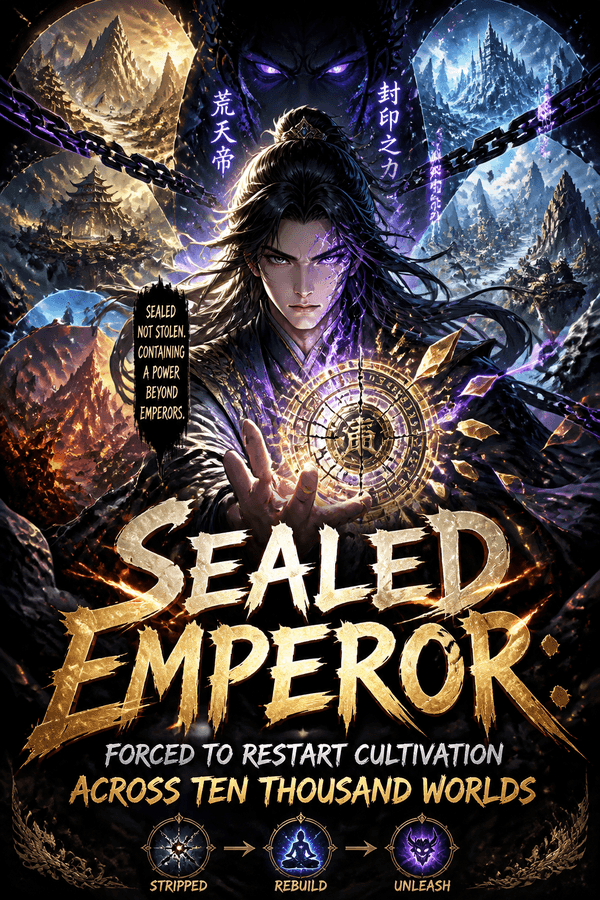 Sealed Emperor: Forced to Restart Cultivation Across Ten Thousand Worlds