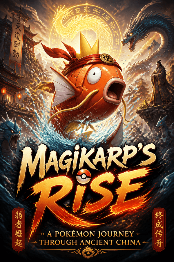 Magikarp's Rise: A Pokémon Journey Through Ancient China