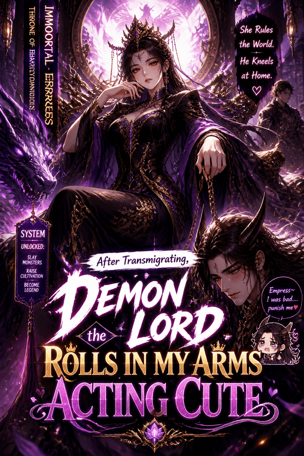 After Transmigrating, the Demon Lord Rolls in My Arms Acting Cute
