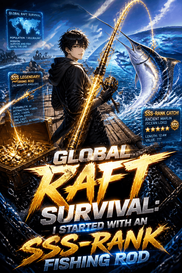 Global Raft Survival: I Started with an SSS-Rank Fishing Rod