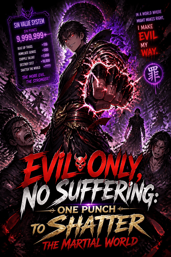 Evil Only, No Suffering: One Punch to Shatter the Martial World