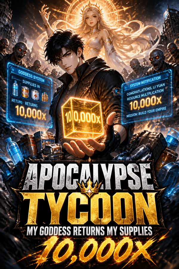 Apocalypse Tycoon: My Goddess Returns My Supplies 10,000x