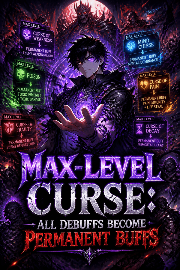 Max-Level Curse: All Debuffs Become Permanent Buffs