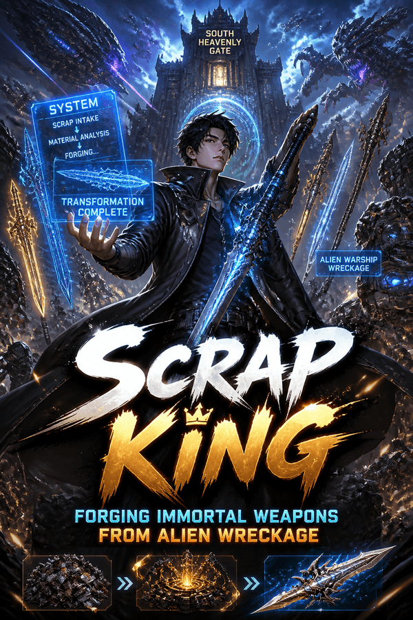 Scrap King: Forging Immortal Weapons from Alien Wreckage