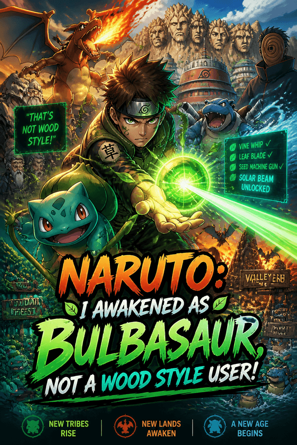 Naruto: I Awakened as Bulbasaur, Not a Wood Style User!