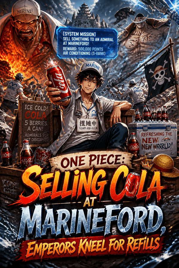 One Piece: Selling Cola at Marineford, Emperors Kneel for Refills