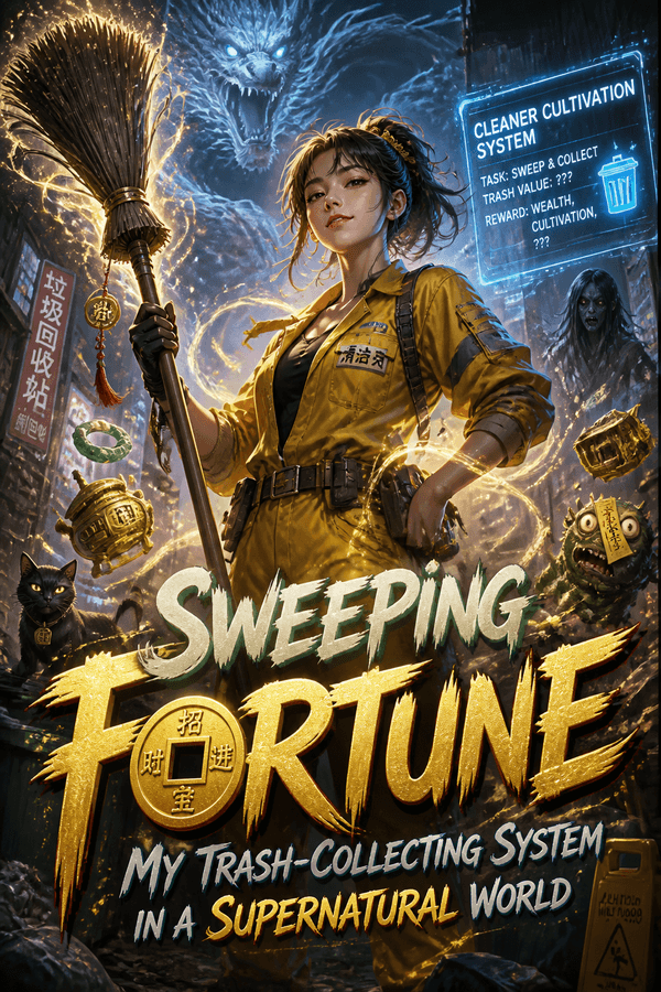 Sweeping Fortune: My Trash-Collecting System in a Supernatural World