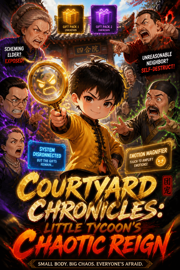 Courtyard Chronicles: Little Tycoon's Chaotic Reign