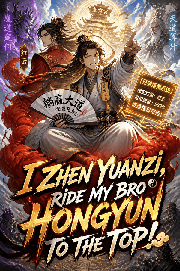 I, Zhen Yuanzi, Ride My Bro Hongyun to the Top!
