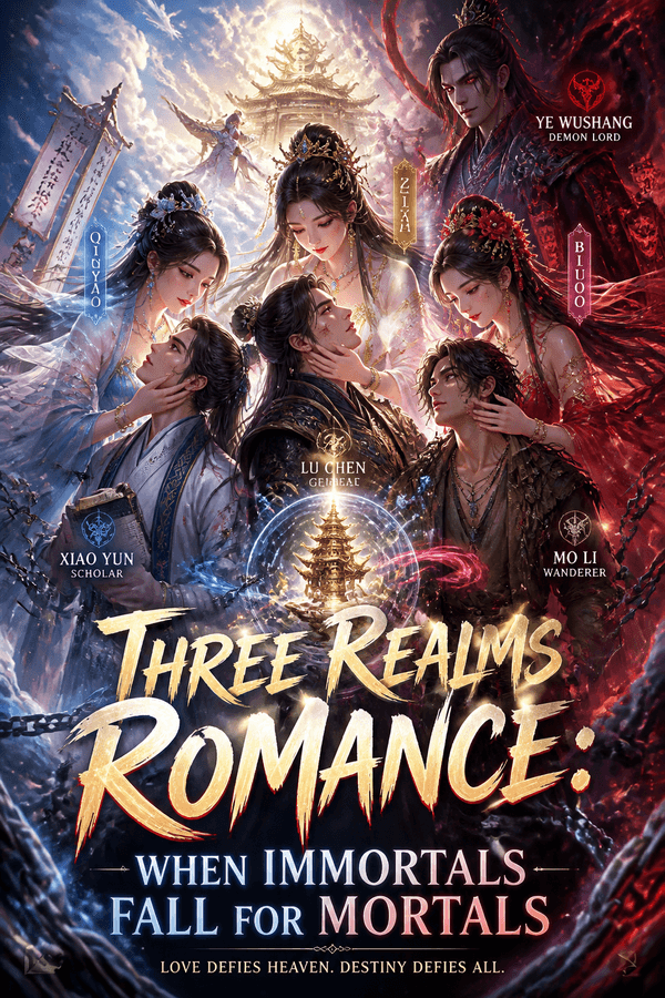 Three Realms Romance: When Immortals Fall for Mortals