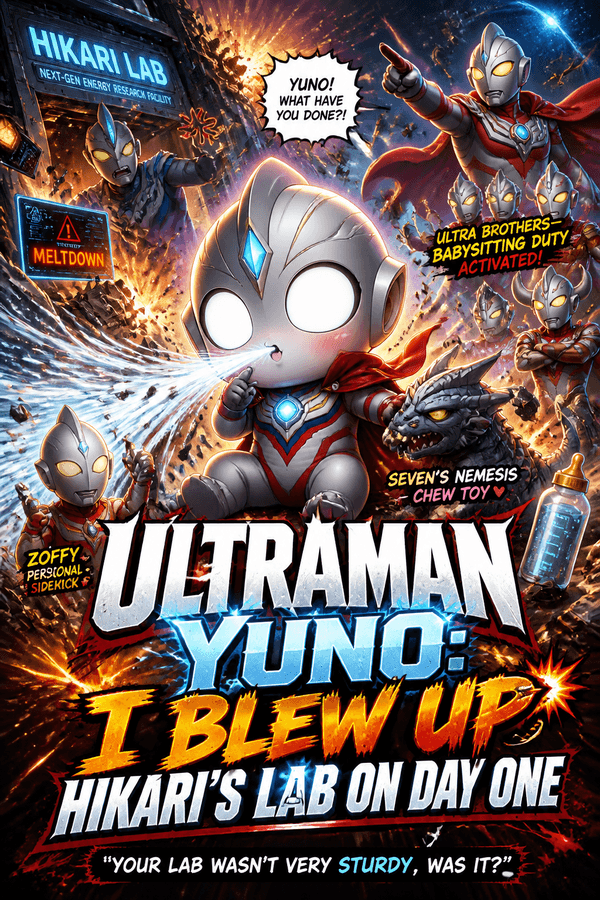 Ultraman Yuno: I Blew Up Hikari's Lab on Day One