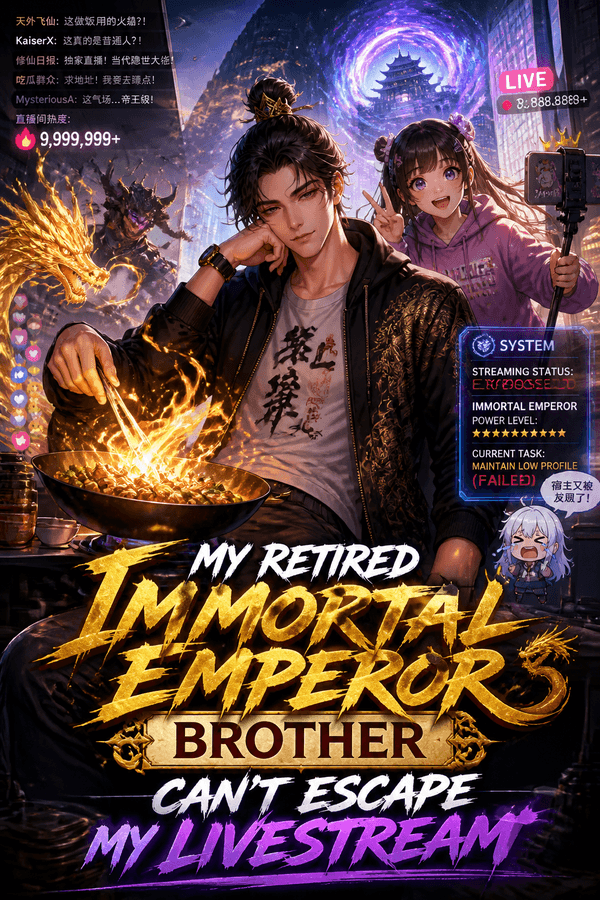 My Retired Immortal Emperor Brother Can't Escape My Livestreams