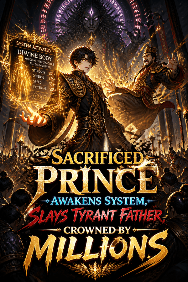 Sacrificed Prince Awakens System, Slays Tyrant Father, Crowned by Millions
