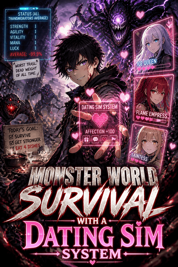 Monster World Survival with a Dating Sim System