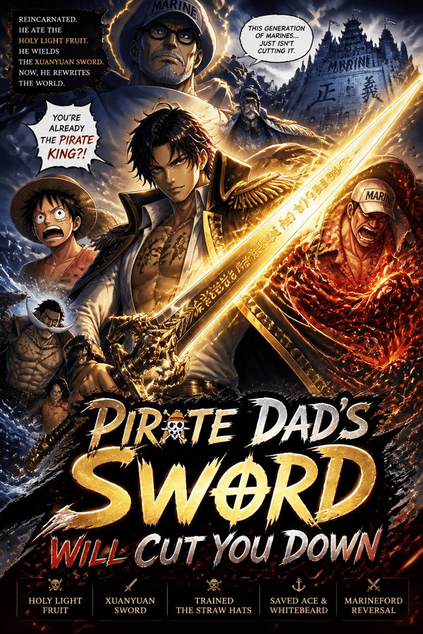 Pirate Dad's Sword Will Cut You Down