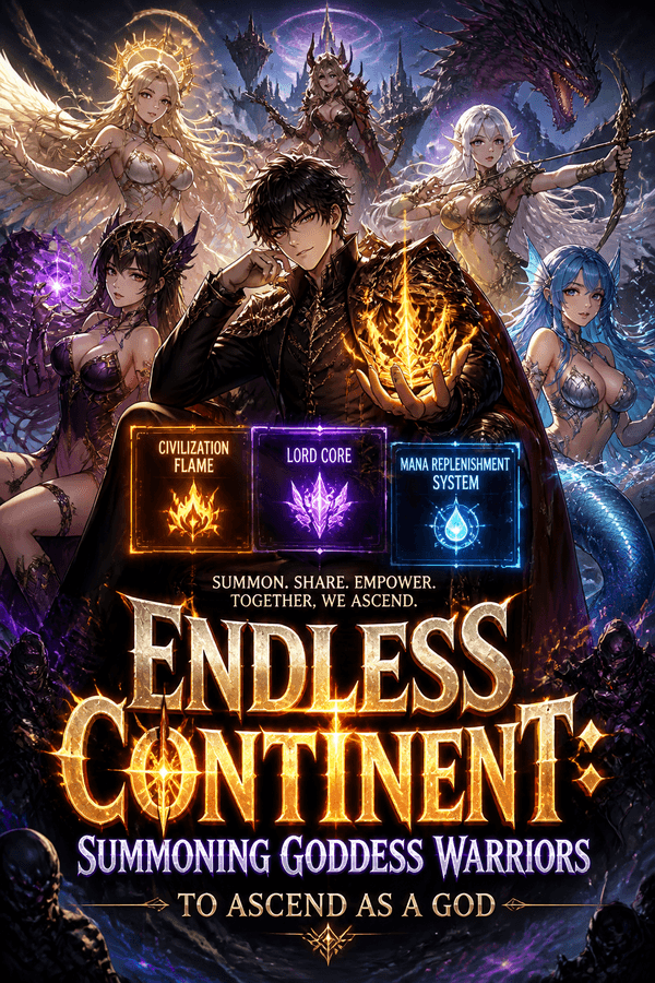 Endless Continent: Summoning Goddess Warriors to Ascend as a God