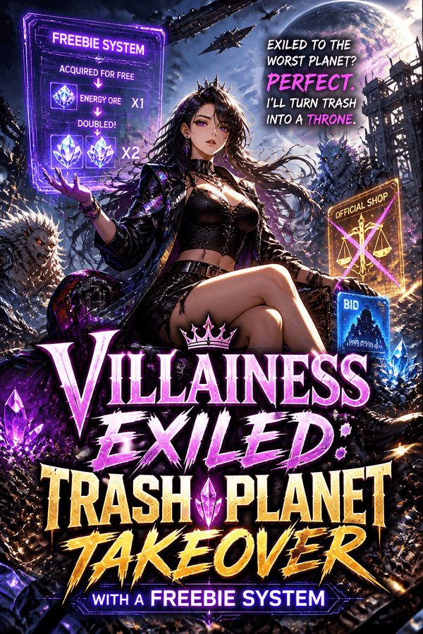Villainess Exiled: Trash Planet Takeover with a Freebie System