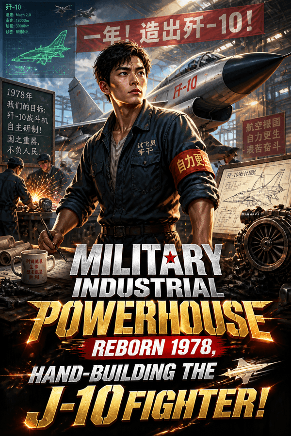 Military Industrial Powerhouse: Reborn 1978, Hand-Building the J-10 Fighter!