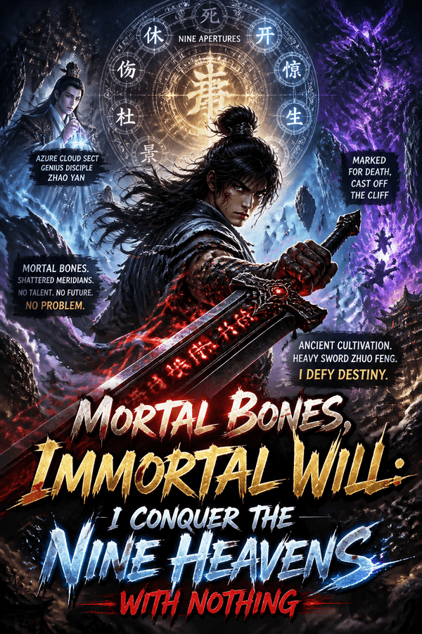 Mortal Bones, Immortal Will: I Conquer the Nine Heavens with Nothing