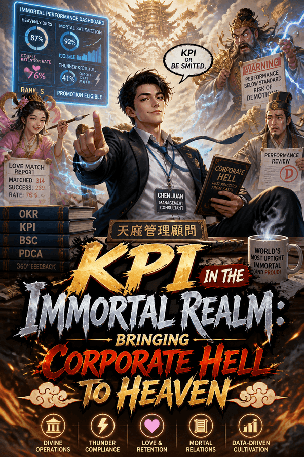 KPI in the Immortal Realm: Bringing Corporate Hell to Heaven