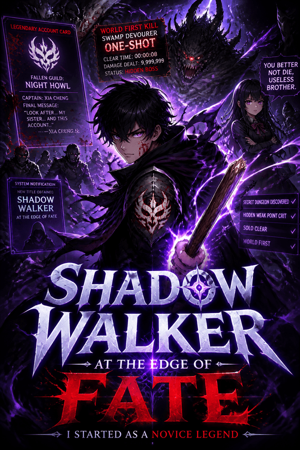 Shadow Walker at the Edge of Fate: I Started as a Novice Legend