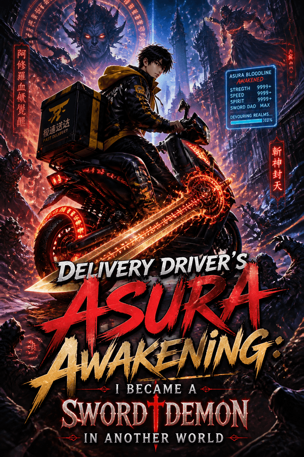 Delivery Driver's Asura Awakening: I Became a Sword Demon in Another World