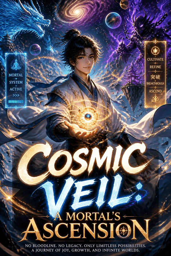 Cosmic Veil: A Mortal's Ascension