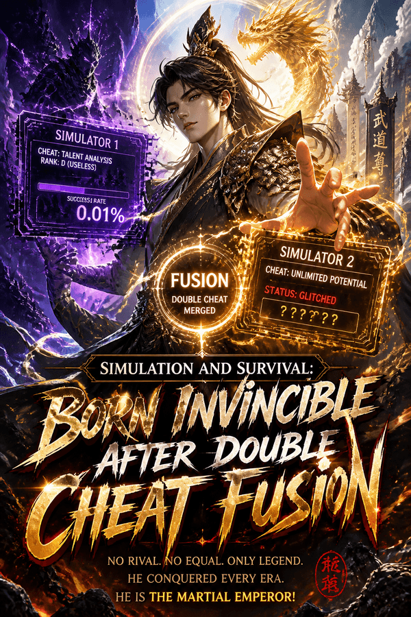 Simulation and Survival: Born Invincible After Double Cheat Fusion