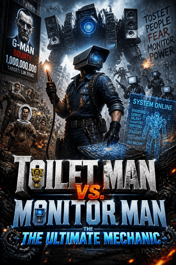 Toilet Man vs. Monitor Man: The Ultimate Mechanic