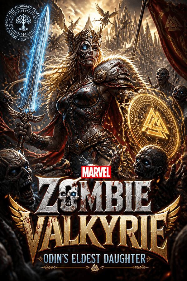 Marvel Zombie Valkyrie: Odin's Eldest Daughter
