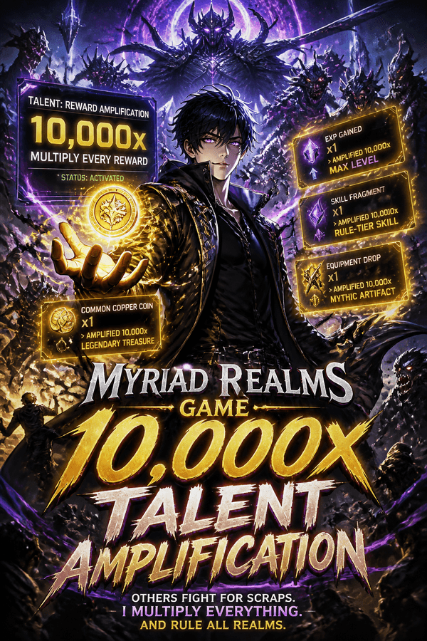 Myriad Realms Game: 10,000x Talent Amplification