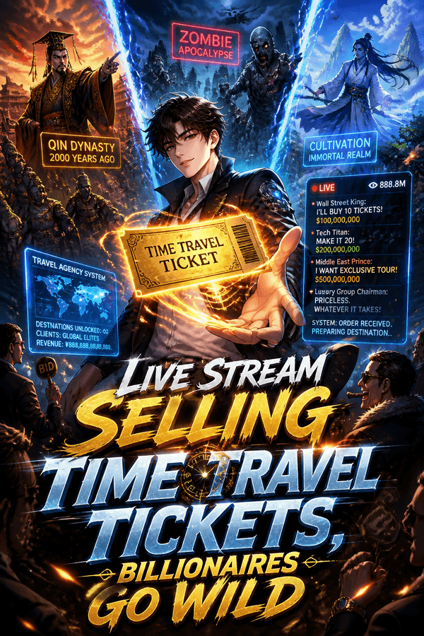 Live Stream Selling Time Travel Tickets, Billionaires Go Wild