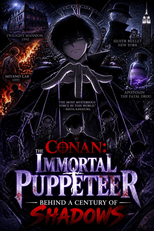 Conan: The Immortal Puppeteer Behind a Century of Shadows