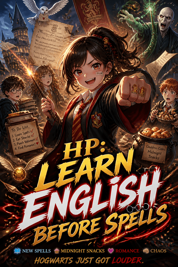 HP: Learn English Before Spells