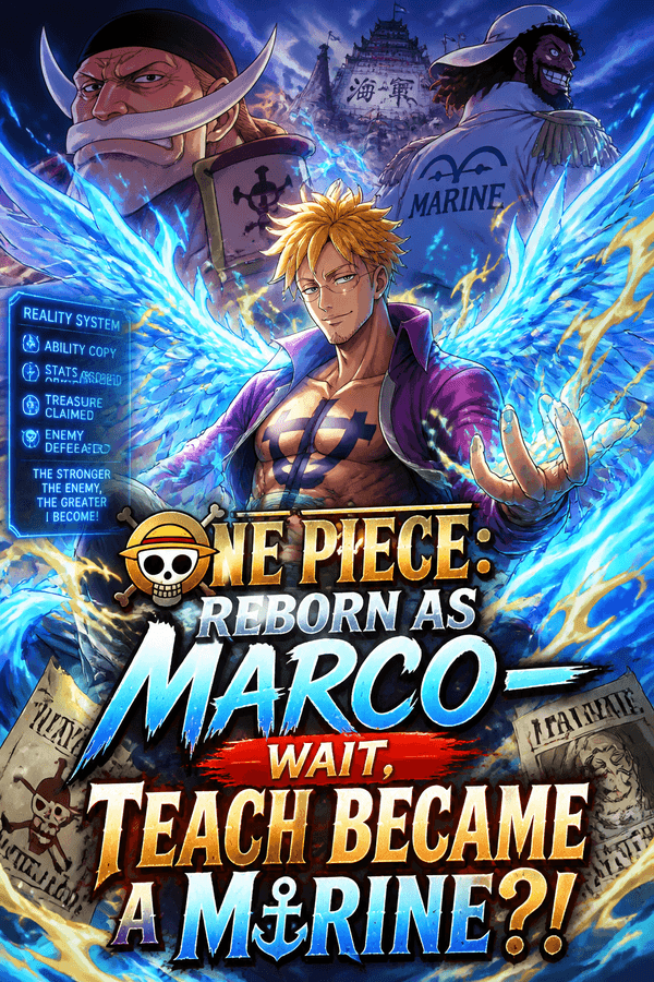 One Piece: Reborn as Marco—Wait, Teach Became a Marine?!