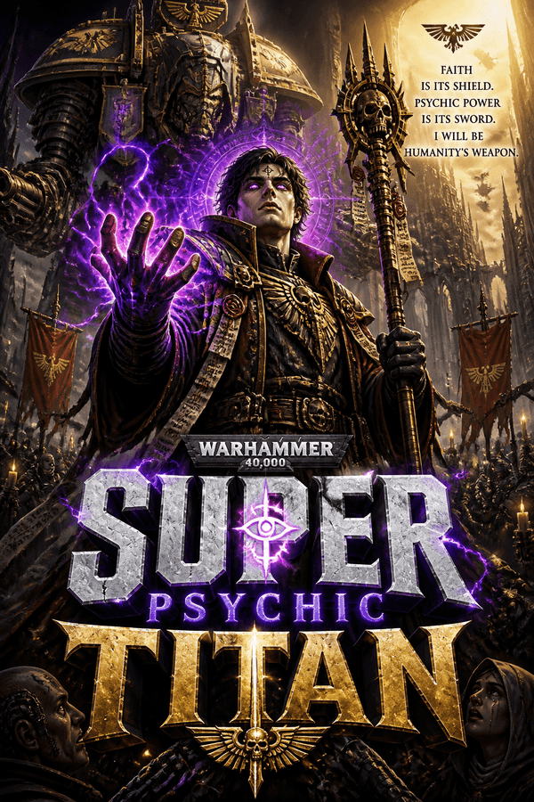 Warhammer 40K: Super Psychic Titan