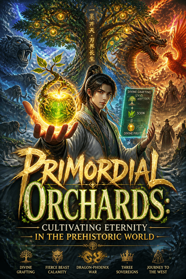Primordial Orchards: Cultivating Eternity in the Prehistoric World
