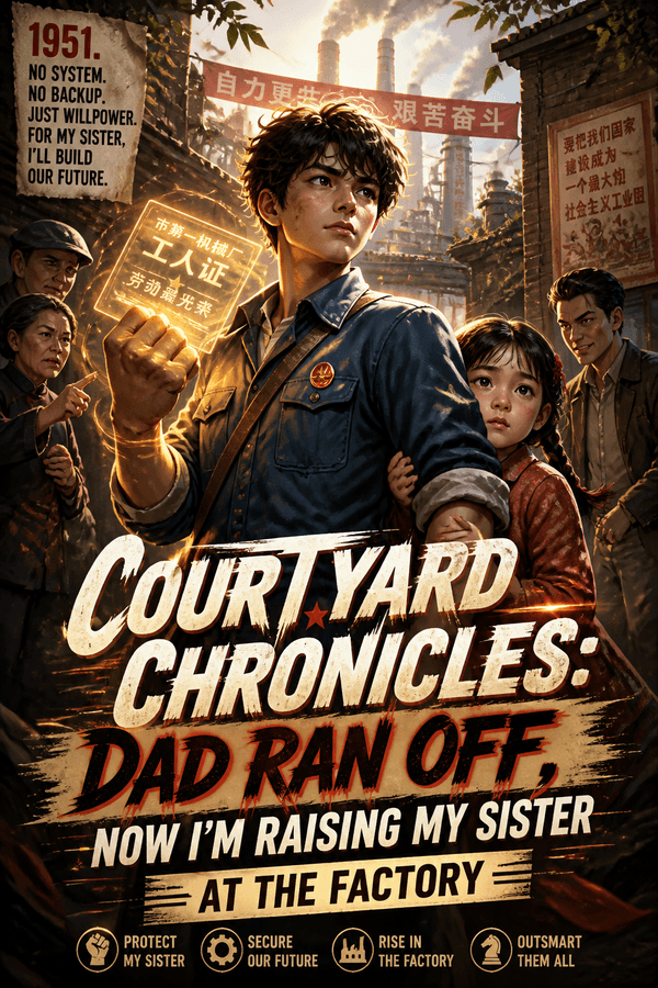 Courtyard Chronicles: Dad Ran Off, Now I'm Raising My Sister at the Factory