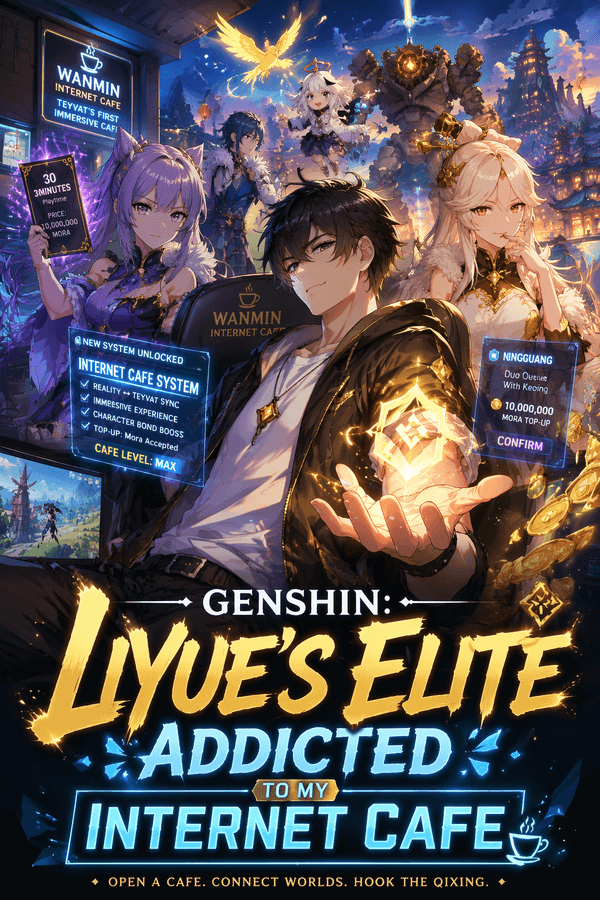 Genshin: Liyue's Elite Addicted to My Internet Cafe