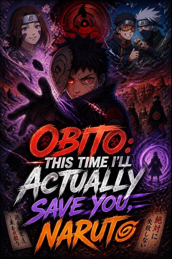 Obito: This Time I'll Actually Save You, Naruto