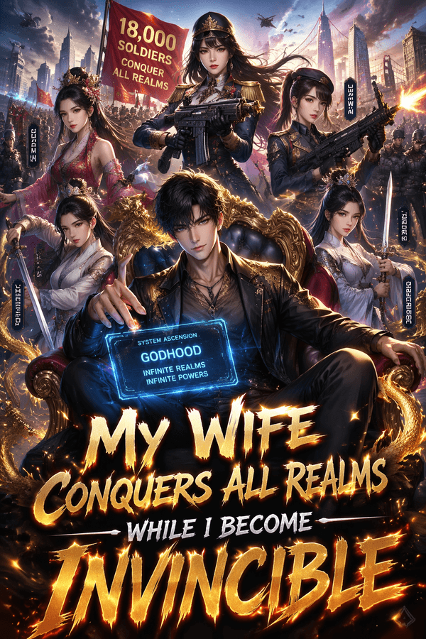 My Wife Conquers All Realms While I Become Invincible