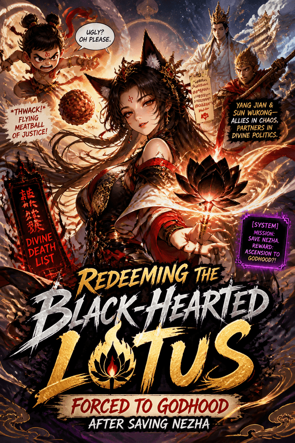 Redeeming the Black-Hearted Lotus: Forced to Godhood After Saving Nezha