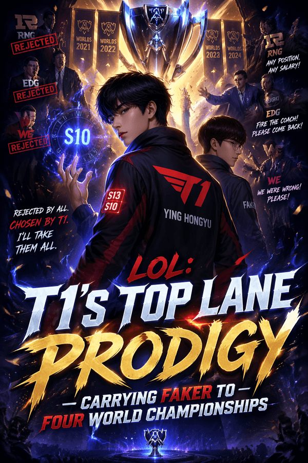 LOL: T1's Top Lane Prodigy—Carrying Faker to Four World Championships