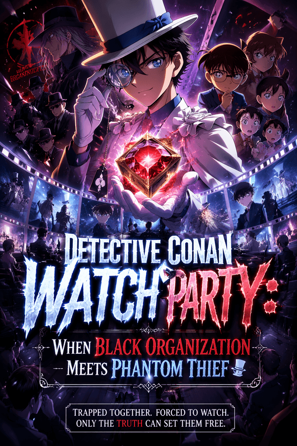 Detective Conan Watch Party: When Black Organization Meets Phantom Thief