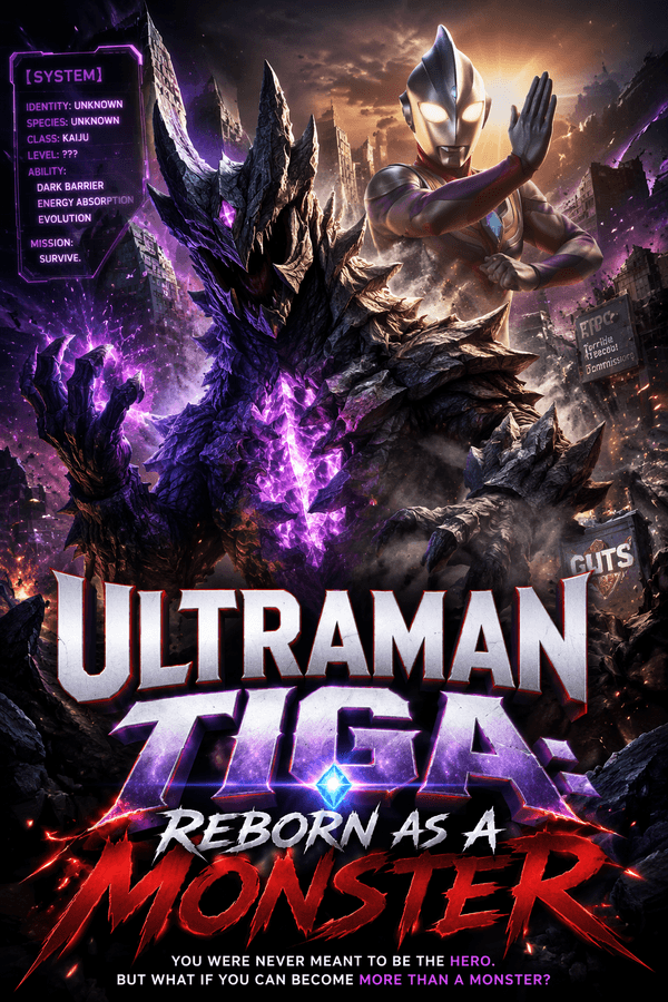 Ultraman Tiga: Reborn as a Monster