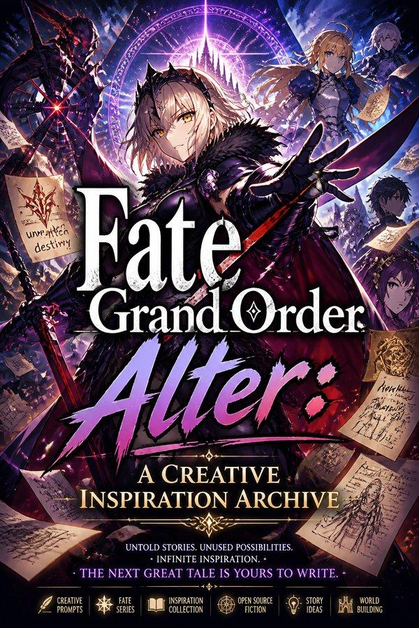 Fate/Grand Order Alter: A Creative Inspiration Archive