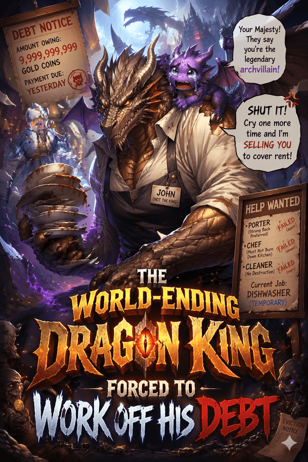 The World-Ending Dragon King Forced to Work Off His Debt