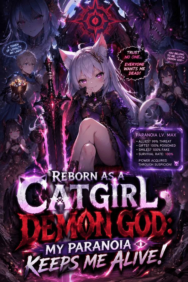 Reborn as a Catgirl Demon God: My Paranoia Keeps Me Alive!