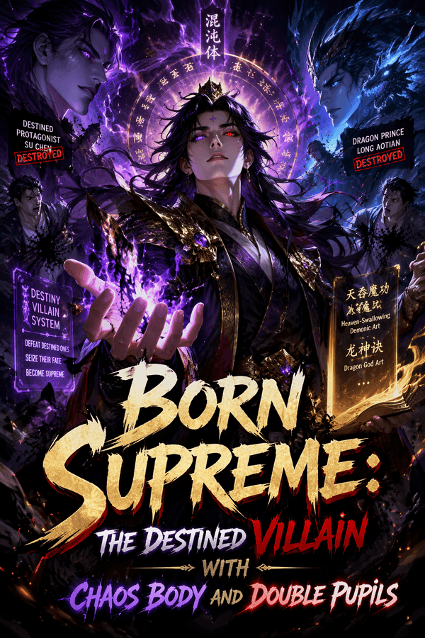 Born Supreme: The Destined Villain with Chaos Body and Double Pupils