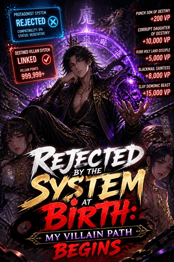 Rejected by the System at Birth: My Villain Path Begins